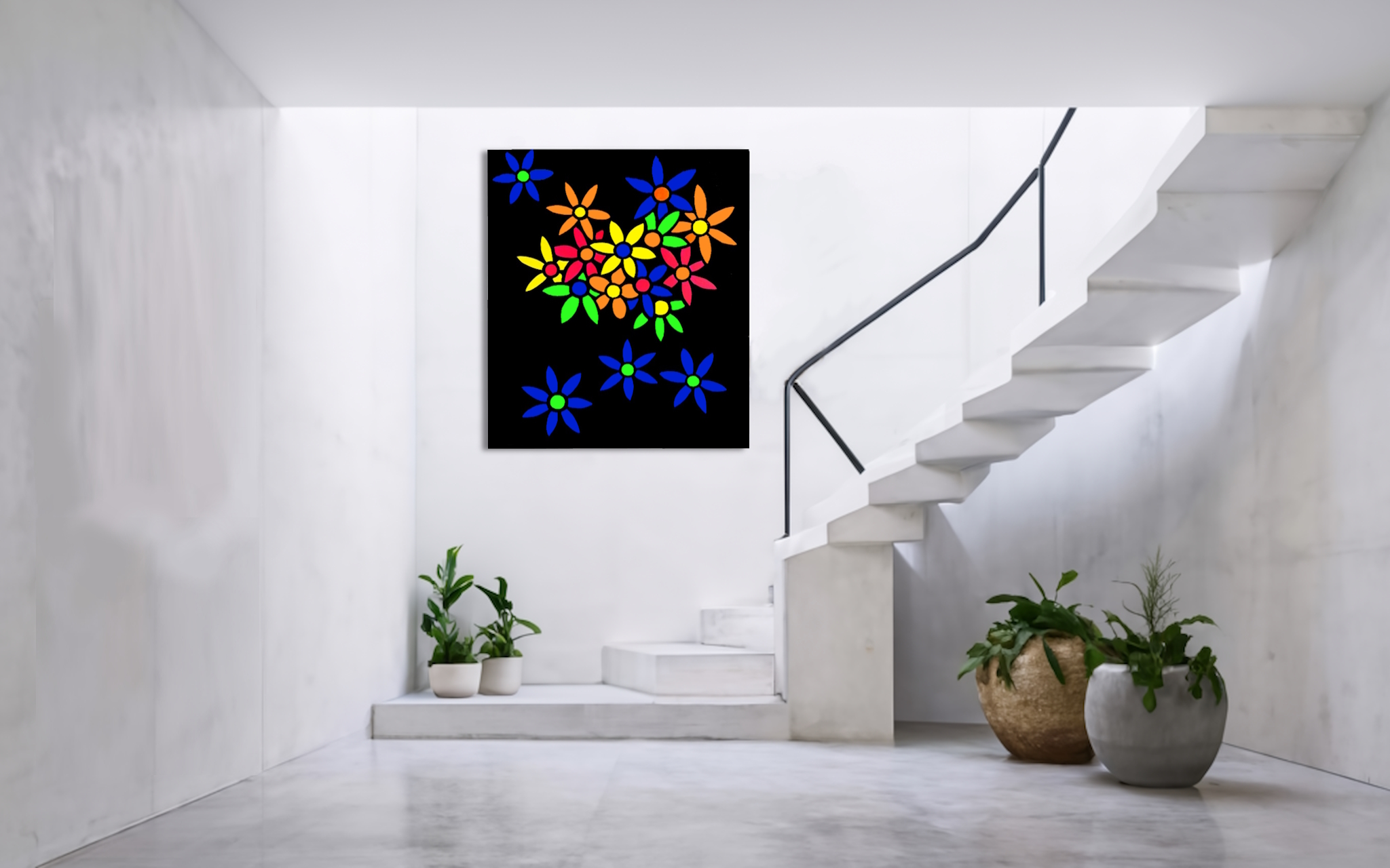 Flores en grupos y solas/ Flowers in groups and alone/ Blumen in der Gruppe und allein