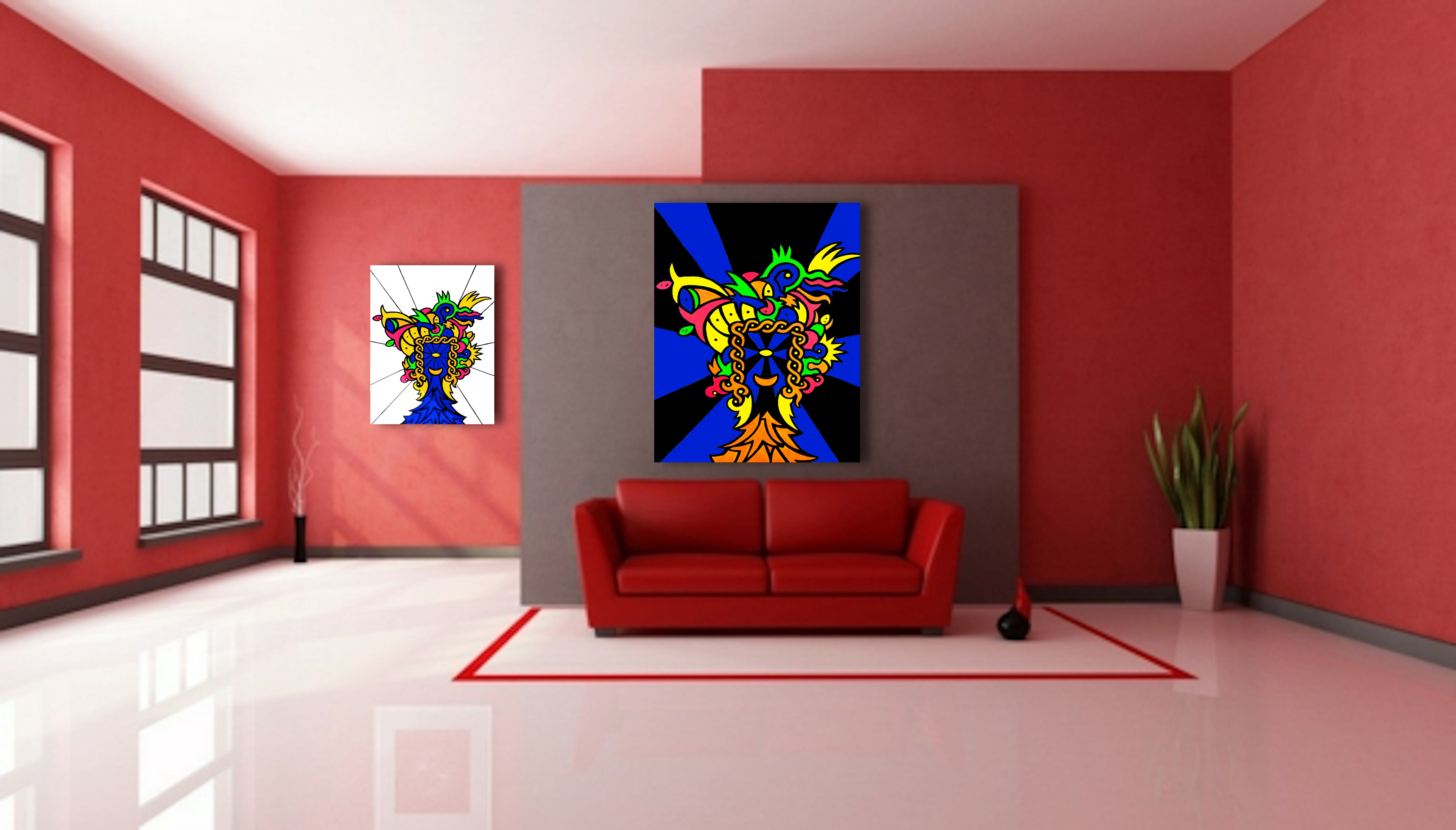 Virginia azul/ blue/ blau